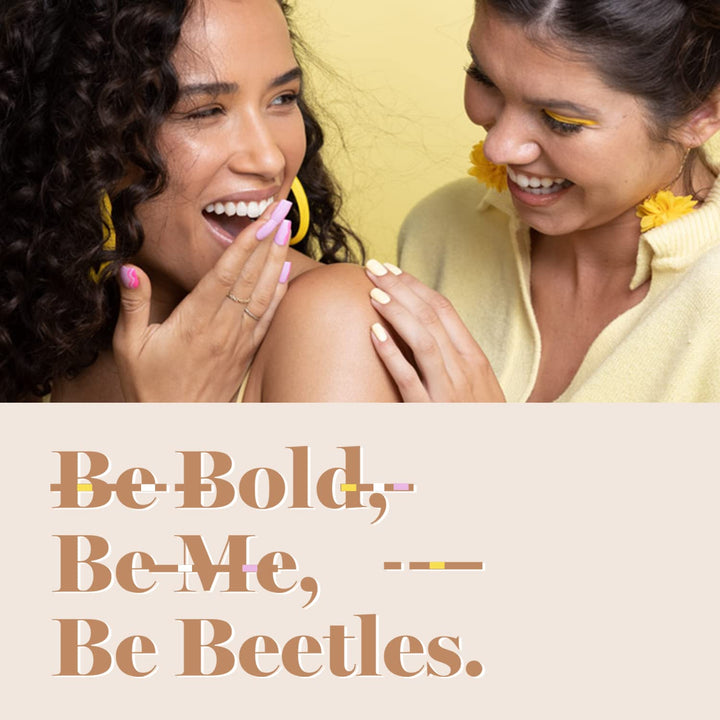 Beetles Dip Powder Liquid Set - 2 in 1 Dip Base & Top Coat and Activator, Dip Nail Liquid Set for Dipping Powders French Nail Design Dip Nail Kit Manicure Gift for Women, 0.51 Fl.Oz/Bot