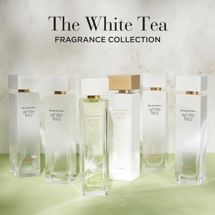 White Tea Eau De Toilette Women'S Perfume Spray, Floral Woody Scent