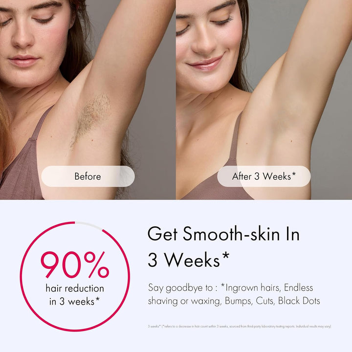 Laser Hair Removal for Women and Men, Air 3 Ice-Cooling IPL Hair Removal Device for Nearly Painless & Long-Lasting Results, 3 Modes & Auto Flashing for Fast Full Body Hair Removal from Home