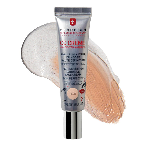 CC Cream Color Correcting SPF 25, Tone-Evening Korean Skincare Makeup Hybrid, Moisturizes, Lightweight, Blurs Skin, Natural, Luminous Finish