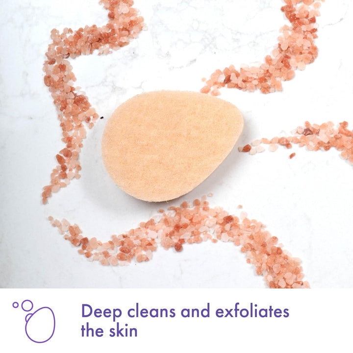 Buf-Puf Gentle Facial Sponge, Dermatologist Developed, Removes Deep down Dirt & Makeup That Causes Breakouts and Blackheads, Reusable, Exfoliating, 1 Count