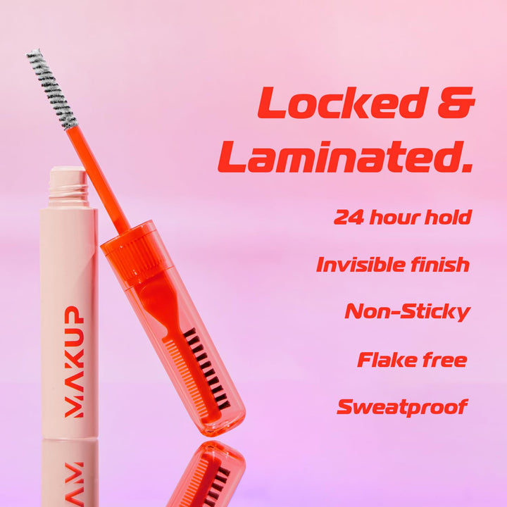 MAKUP Brow Me, Eyebrow Sculpt Gel + Wax Hybrid, Vegan, Paraben Free