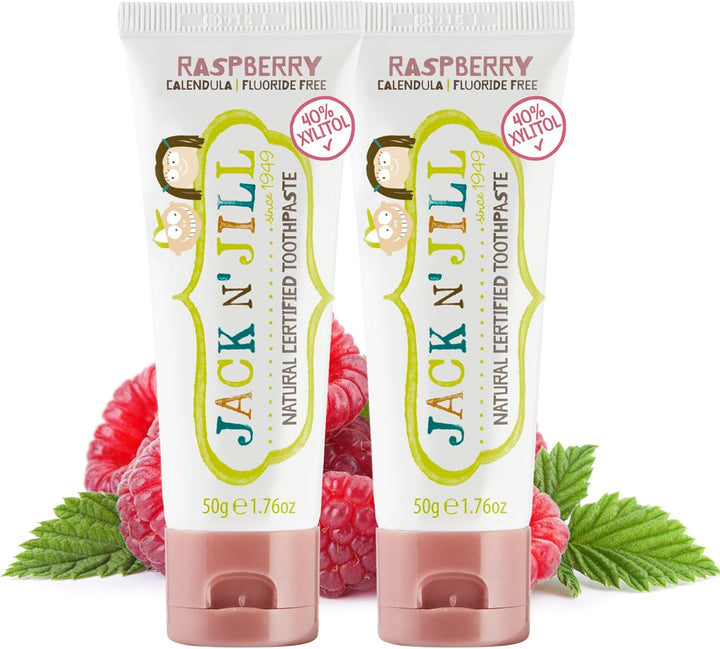 Natural Toothpaste for Baby and Infants - Fluoride Free Training Toothpaste, 40% Xylitol, Bpa-Free - Flavor Free, 1.76 Oz (Pack of 1)