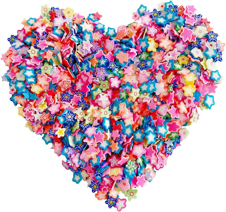 3000 PCS Clay Slices Fruit Nail Art Slices for DIY 3D Polymer Slices Making Polymer Clay Slices for Nail Art（Mixed Slices）