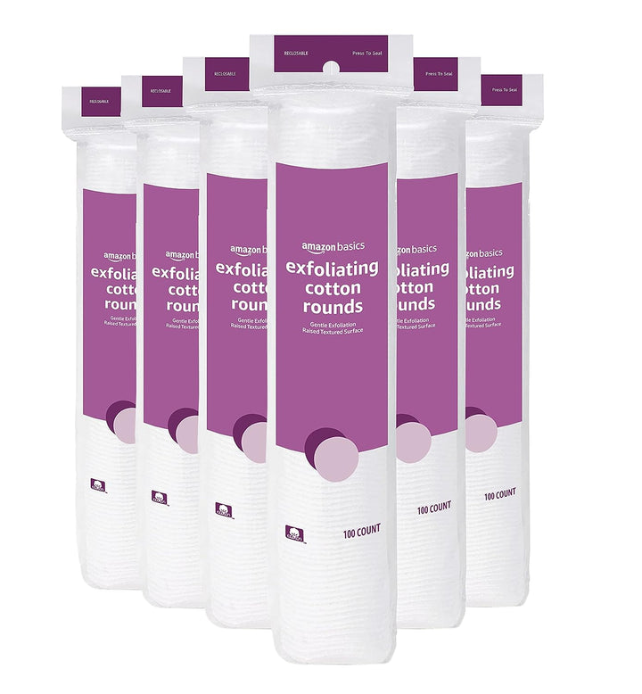 Exfoliating Cotton Rounds, 100 Count (Pack of 1)