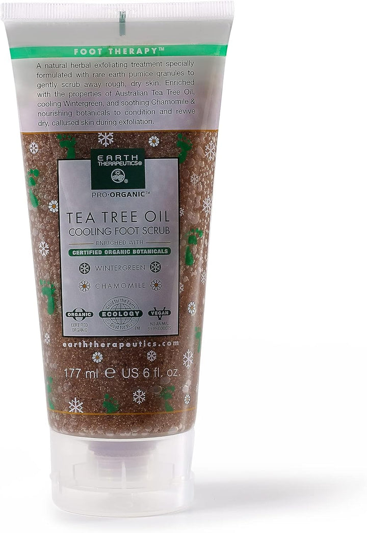 Tea Tree Oil Cooling Foot Scrub 6 Fl. Oz.