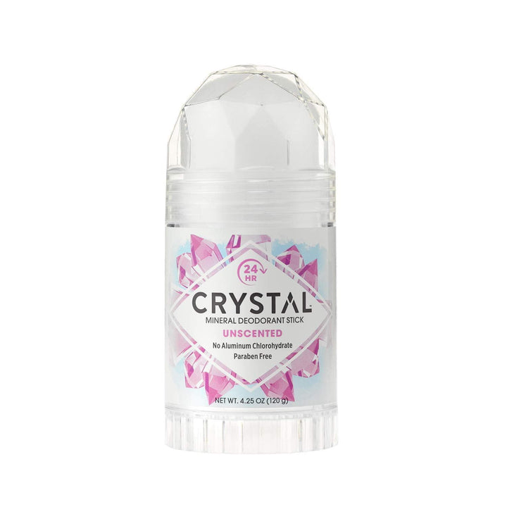 CRYSTAL Deodorant Stick (30003), Unscented, 4.25 Ounce