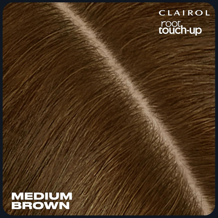 Root Touch-Up Temporary Concealing Powder, Medium Brown Hair Color, Pack of 1