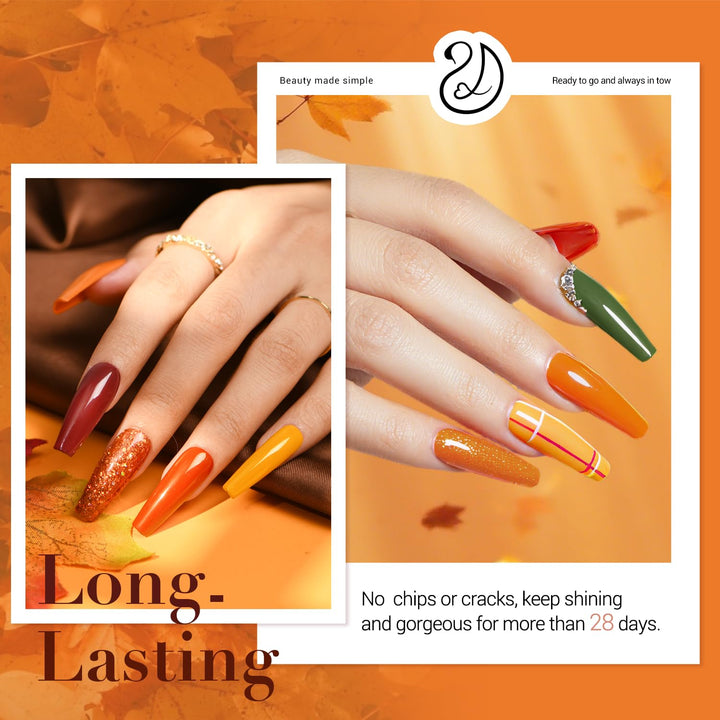 Dip Nails Powder Starter Kit, Maple Grey Sage Green Dark 8 Colors Set with Nail Sticks, Fall Nail Art Base Glossy/Matte Top Coat Activator Essential Liquid Manicure DIY Salon 30 PCS