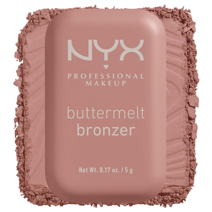 Matte Buttermelt Bronzer, Longwear Face Makeup with up to 12 Hours of Wear, Vegan Formula - Deserve Butta (Light Medium Cool)