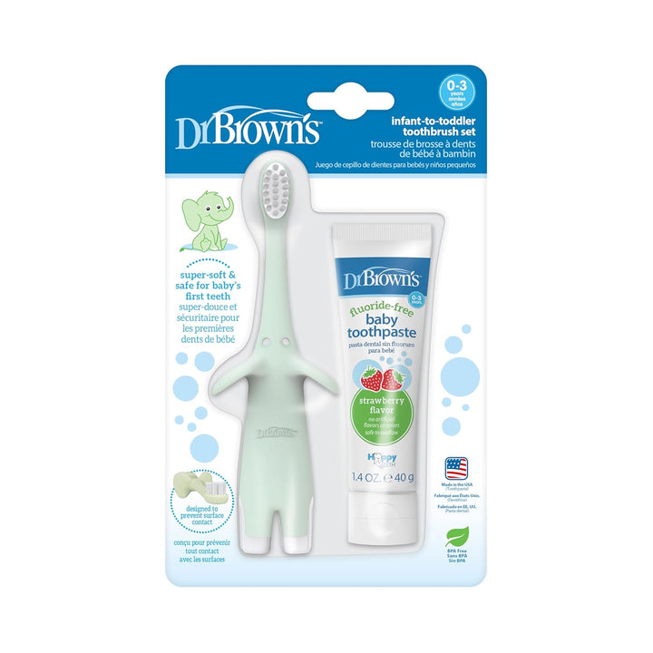 Infant-To-Toddler Toothbrush, Giraffe