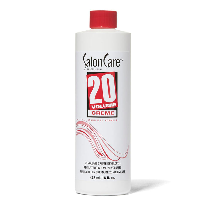 20 Volume Creme Developer, Uniform Lift, Easy to Handle Cream Consistency, Stabilized Formula, 16 Ounce