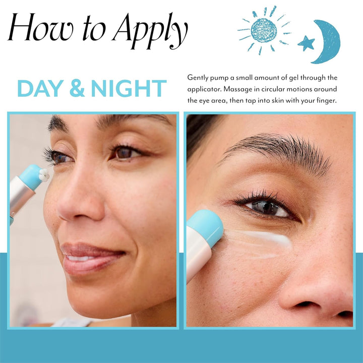 Eye Do All Things Hydrating Eye Gel Depuff & Brighten Straight-From-The-Spa Paraben Free, Cruelty Free 0.7 Fl Oz