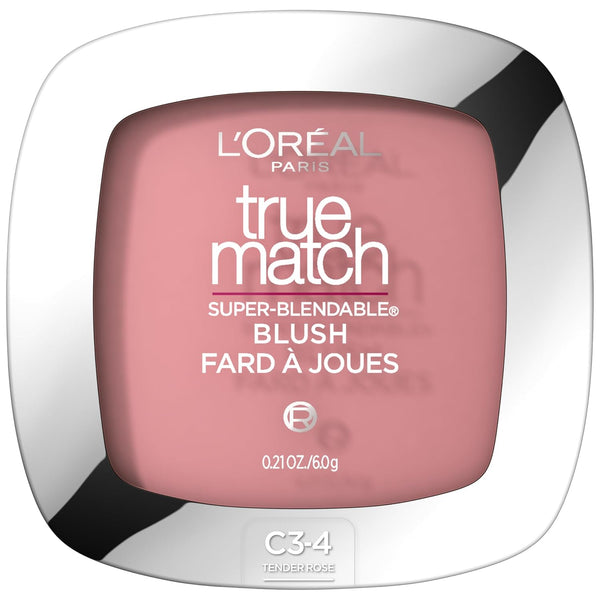 True Match Super-Blendable Powder Blush, Tender Rose, 0.21 Oz (Packaging May Vary)