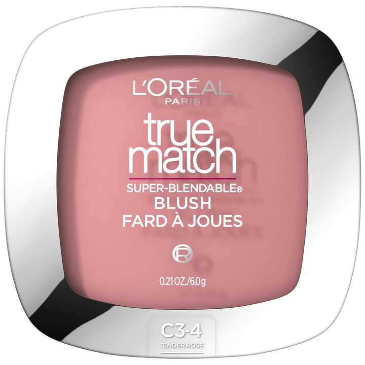 True Match Super-Blendable Powder Blush, Tender Rose, 0.21 Oz (Packaging May Vary)