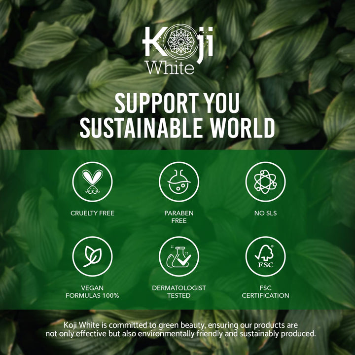 Pure Kojic Acid Soap | Glycerin Soap Bar for Gentle Skin Brightening and Exfoliation with Tea Tree, Coconut Oil, Hyaluronic Acid & Vitamin C, Vegan, 2.82 Oz