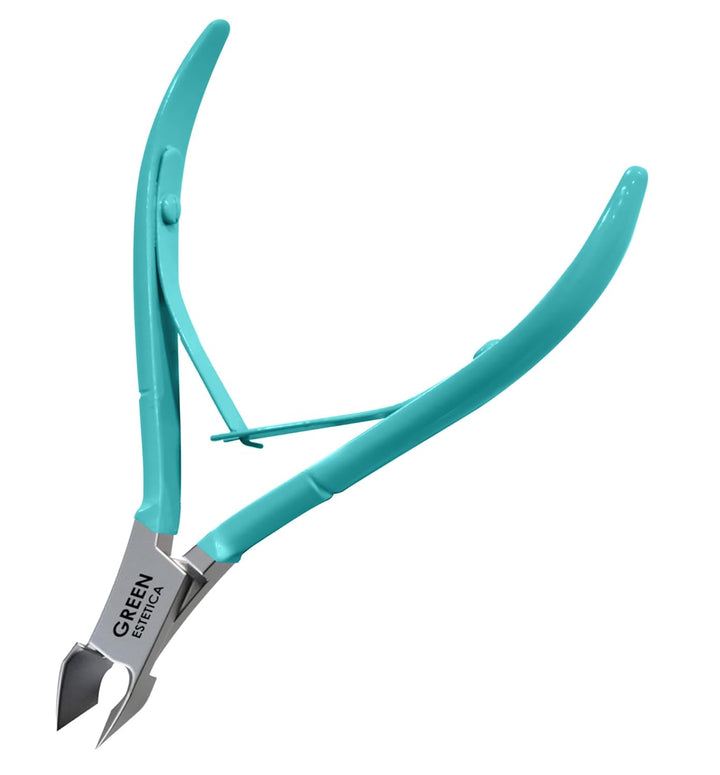 Professional Cuticle Trimmer Nail Cuticle Cutter Stainless Steel Cuticle Nippers with Sharp Blades of Cuticle Remover Clippers Manicure Tools Double Spring for Nail Care Pedicure Nail Tools (Silver)