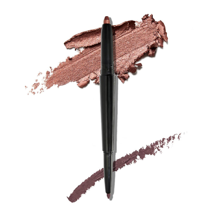 Swipe-N-Line Dual-Ended Eyeshadow + Eyeliner - Warm (Bronze/Copper) - Cream Eyeshadow & Smooth Glide Eyeliner - Waterproof & Crease-Free Color
