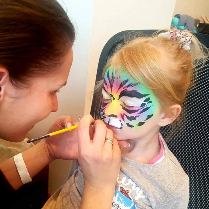 Face Body Paint Oil, Professional 15 Colors FX Makeup Palette- Non Toxic Hypoallergenic Safe Facepaint for Halloween, Cosplay Costumes, Parties and Festivals