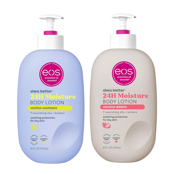 Shea Better Body Lotion Vanilla Cashmere, 24-Hour Moisture Skin Care, Lightweight & Non-Greasy, Natural Shea, Vegan, Vanilla Body Lotion, 16 Fl Oz