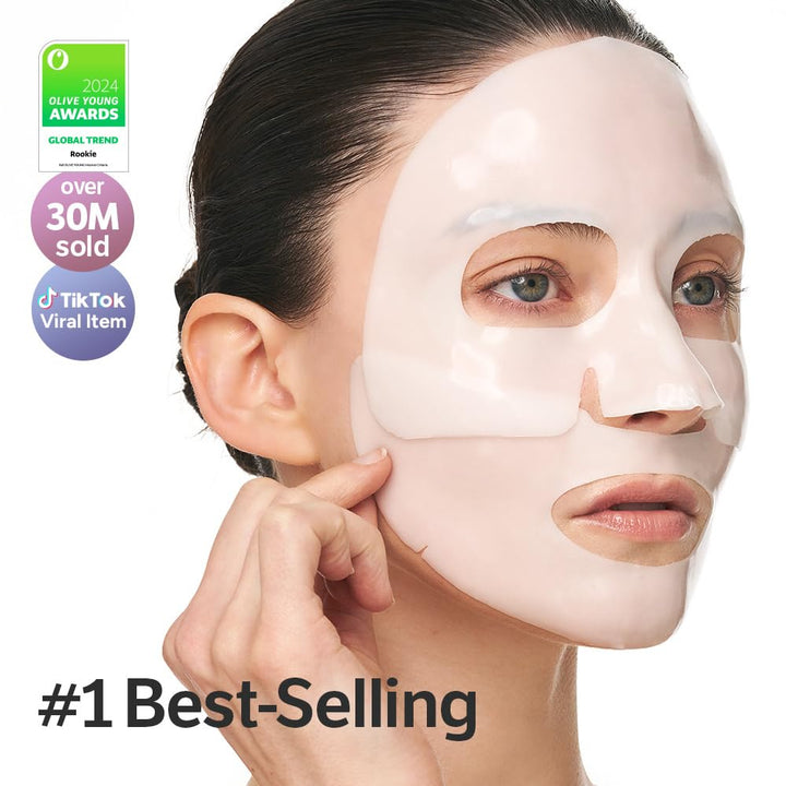Deep Collagen Overnight Mask 37Gx4Ea | Original Hydrating Collagen Face Mask | Real Collagen 2,160,000PPB for Elasticity |Tiktok Trend Items Korean Skin Care