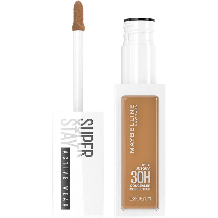 Super Stay Liquid Concealer Makeup, Full Coverage Concealer, up to 30 Hour Wear, Transfer Resistant, Natural Matte Finish, Oil-Free, Available in 16 Shades, 18, 1 Count