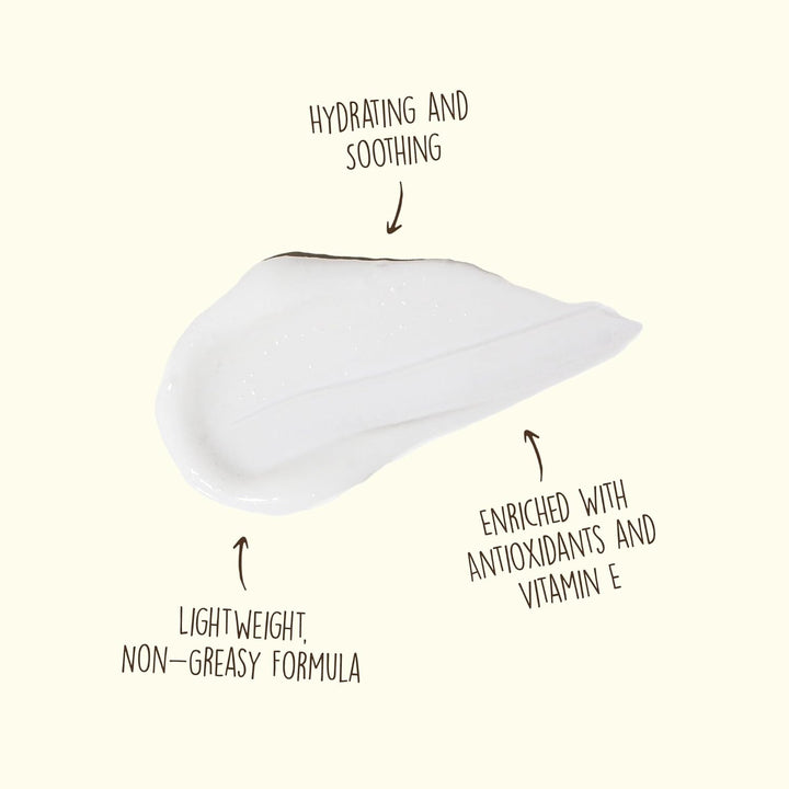 Cool down Aloe Vera Lotion - Vegan after Sun Care with Cocoa Butter to Soothe and Hydrate Sunburn - 8 Oz