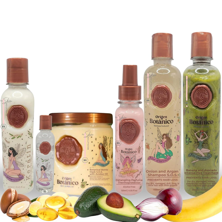 Aftercare for Ritual Botánico Keratina Orgánica | Treatment to Straighten, Repair and Relax Hair | All Natural, Organic & Vegan Ingredients | Product of Colombia| Keratin Medium, 250Ml/8.45 Fl Oz)