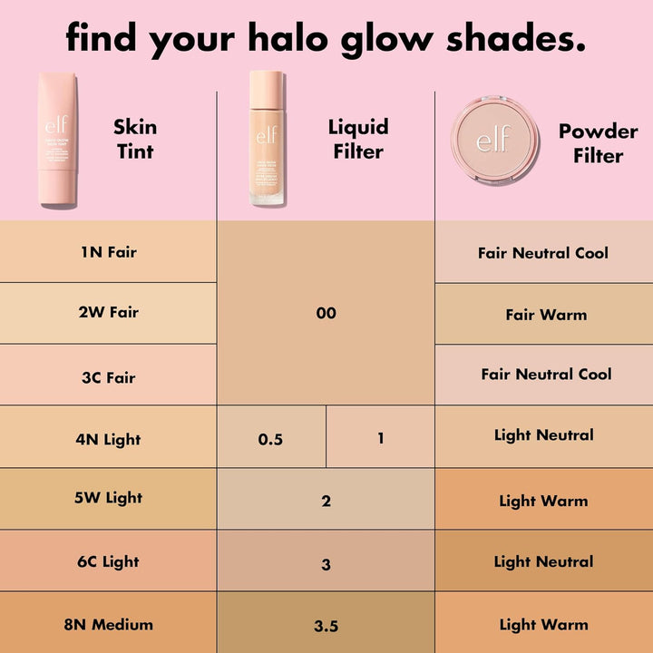 Halo Glow Skin Tint SPF 50, Tinted Moisturizer for Light, Buildable Coverage, Creates a Natural Glow, Vegan & Cruelty-Free, 4 Light Neutral
