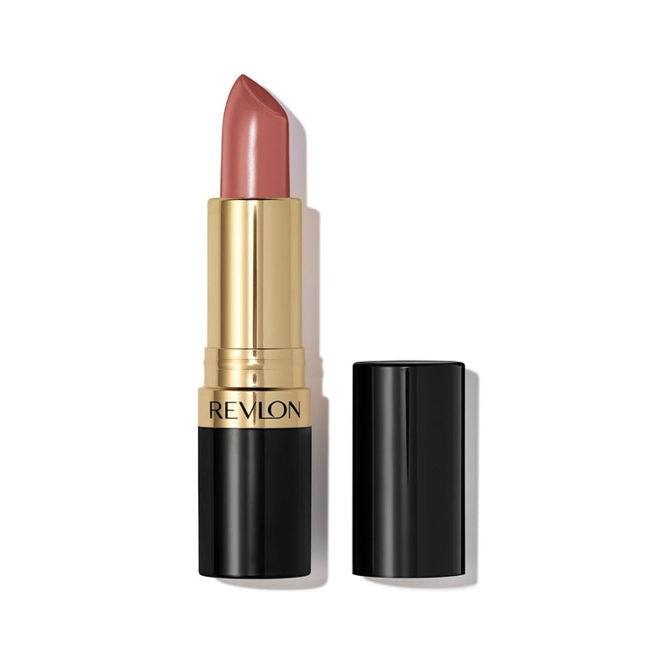 Super Lustrous Lipstick, Creamy Formula for Soft, Fuller-Looking Lips, Moisturized Feel, 755 Bare It All, 0.15 Oz