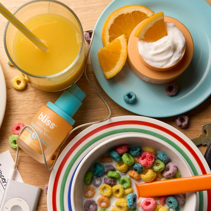 Vitamin C + Tri-Peptide Bright Idea Serum – 15% Brightening + Barrier Boost Complex for Radiant, Firm Skin – Anti-Aging Face Serum Boosts Collagen & Elasticity - 1 Fl Oz