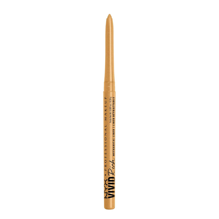 Mechanical Eye Pencil,Vivid Rich Mechanical, Creamy Retractable Eyeliner - Always Onyx, Black Eyeliner