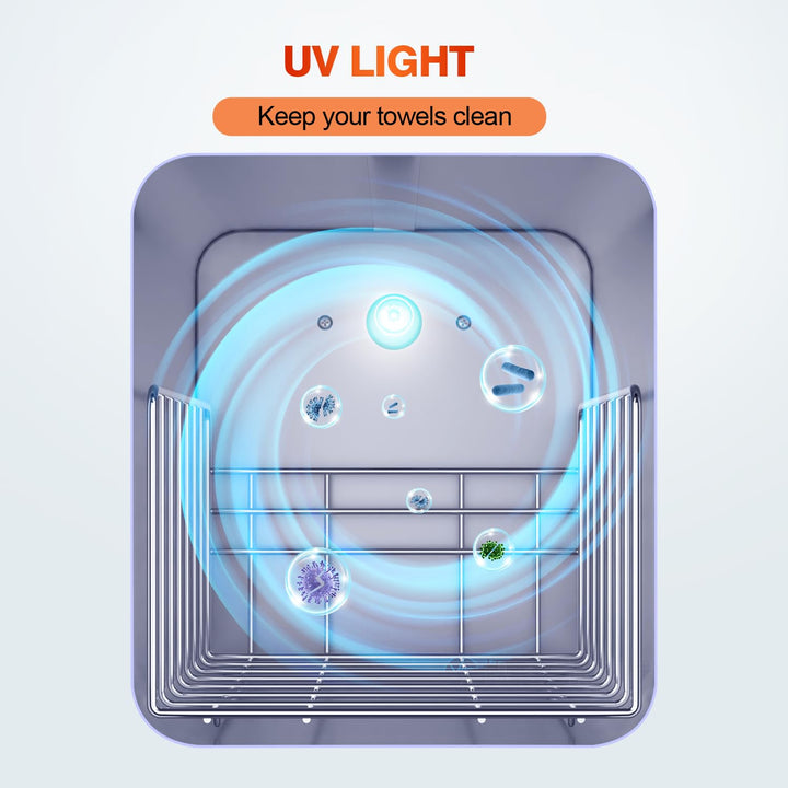 Towel Warmer Cabinet, 5L Hot Bath Towel Warmer Heating Use for Facial Spa, Hair Beauty, Salon Equipment and Home