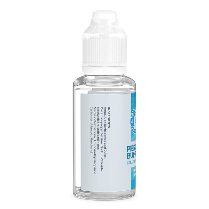 Keloid Drops – Non-Greasy Saline Solution for Keloid Bump Removal for Piercings - May Reduce Appearance of Nose Piercing Bump, Nose Ear Lip Belly (15 Ml)
