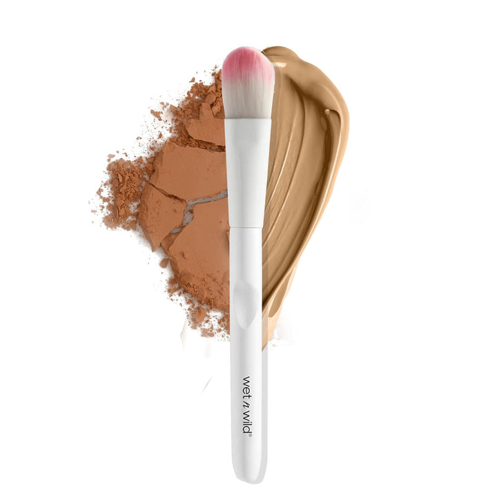 Eyebrow and Liner Brush, Dual-Ended Angled Bristles with Ergonomic Handle for Comfortable Precision Control