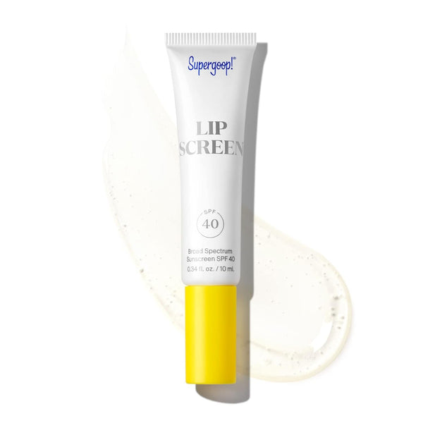 Lipscreen Shine SPF 40, 0.34 Fl Oz - Water-Resistant Clear Lip Gloss - Broad Spectrum SPF Lip Balm with Grape Seed Extract, Sunflower Seed Oil & Kelp Extract - Non-Sticky Formula