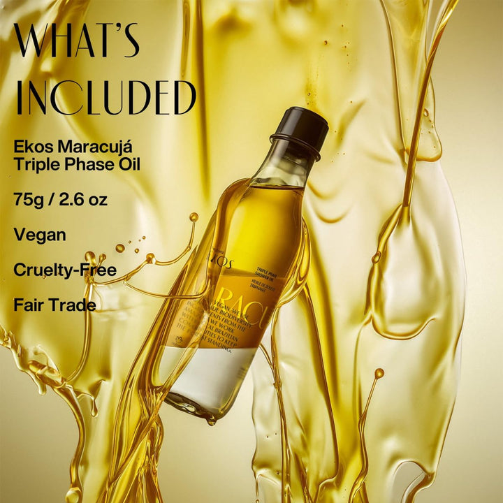 - Passion Fruit Triple Phase Body Oil – Maracujá Oil Moisturizer for Soft Glowing Skin, Vegan Skincare, Hydrating & Nourishing Brazilian Beauty – 6.7 Fl Oz (200Ml)