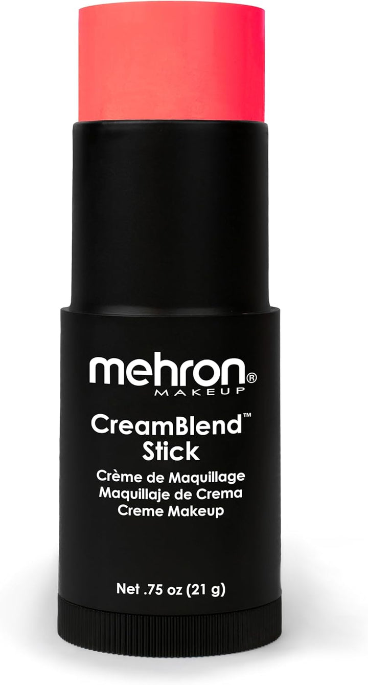 Makeup Creamblend Stick | Face Paint, Body Paint, & Foundation Cream Makeup | Perfect for Halloween .75 Oz (21 G) (White)
