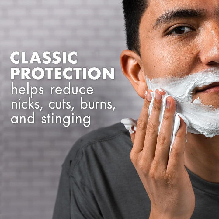 Foamy Classic Shave Foam for Men, Protection against Shaving Irritation, Quick and Smooth Shave, Shaving Cream, 14.9 Oz