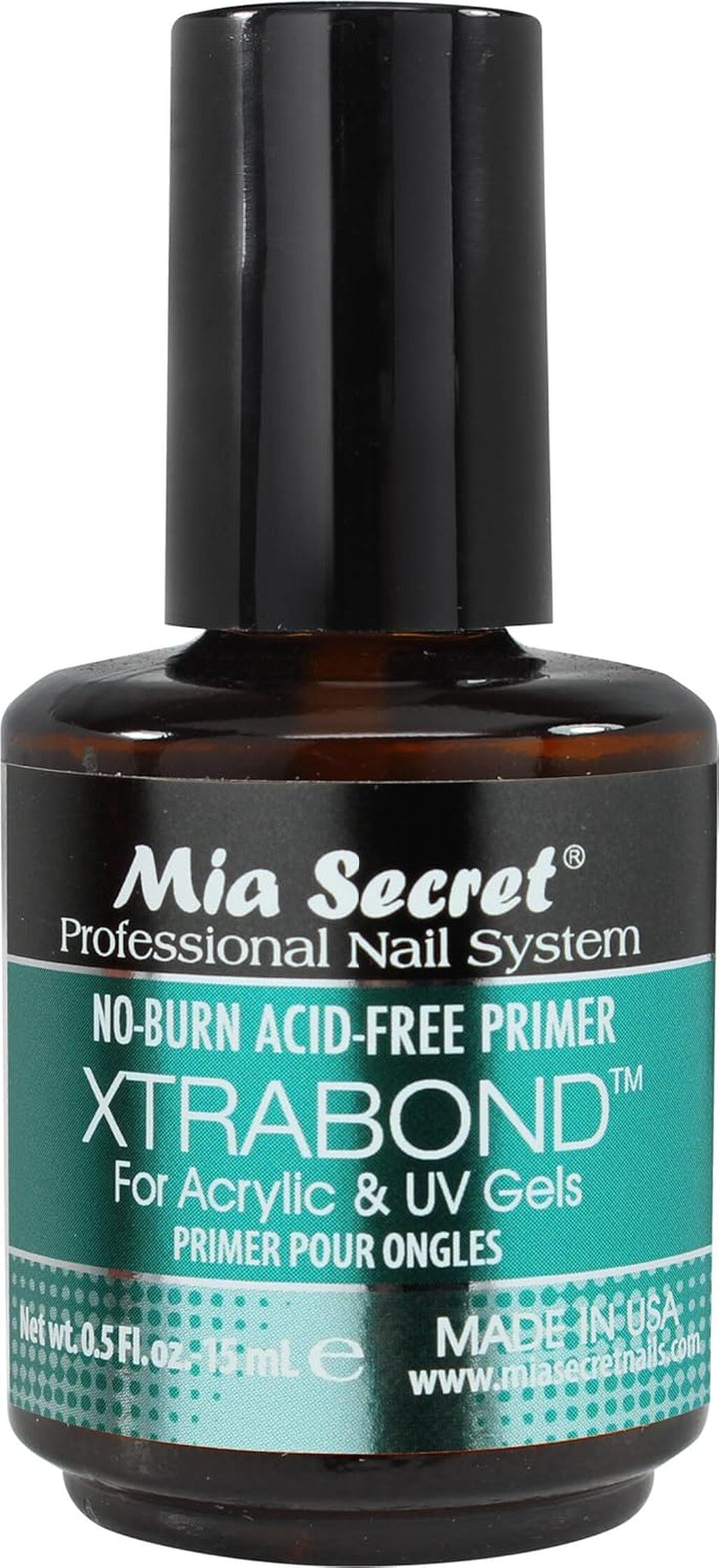 XTRABOND No-Burn Acid-Free Primer 1/2 Oz. for Acrylic and UV Gels