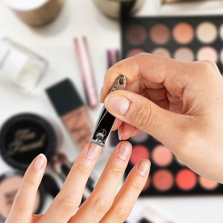 Nail Clippers Set 6 -Pack - Includes Toenail Clippers, Fingernail Clippers, and Finger Nail Clippers for Adults – Mens Stocking Stuffers for Men and Women, Toe Nail and Fingernail Clipper Kit