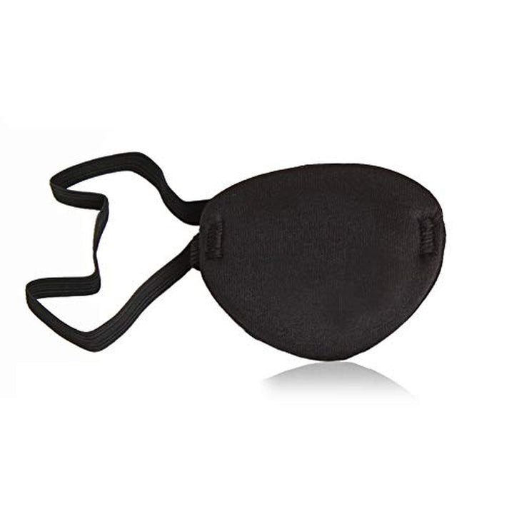 Eye Patch for Adults – Soft Black Eyepatch for Pirate Costume, Cosplay, Halloween, Adjustable Eye Patches for Dress Up
