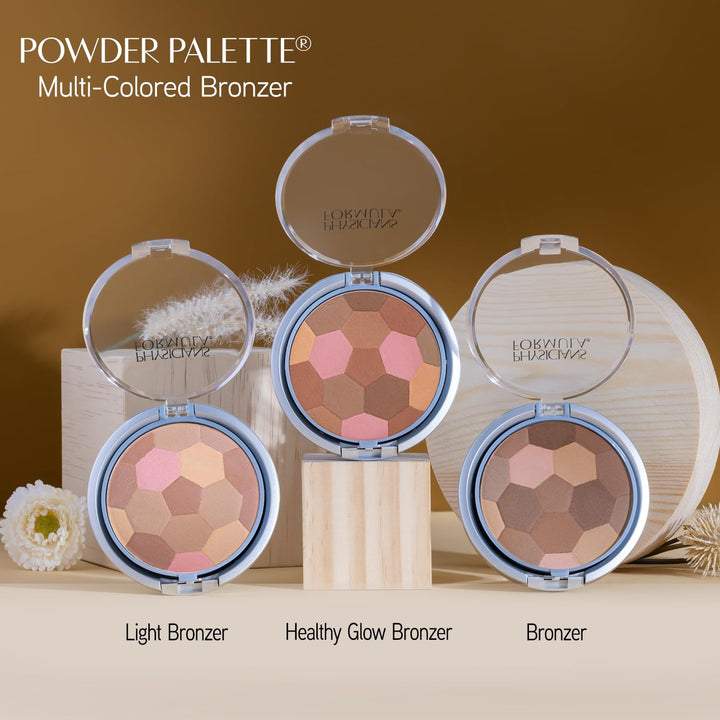 Powder Palette Multi-Colored Bronzer Bronzer, Dermatologist Tested, Clinicially Tested