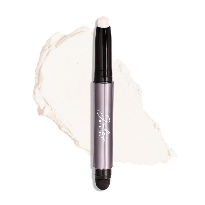 Eyeshadow 101 Cream-To-Powder Waterproof Shadow Stick – Champagne Shimmer – Long-Lasting, Crease-Proof, Medium Golden-Beige Shimmer Cream Eyeshadow with Built-In Smudger