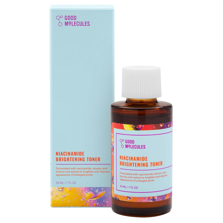 Niacinamide Brightening Toner - Toner for Face with Niacinamide and Arbutin for Skin Tone Balancing- Pore Minimizer, Facial Skin Care