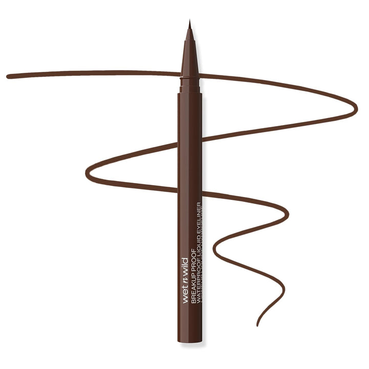 Mega Last Breakup Proof Liquid Eyeliner - Ultra-Fine Brush, Waterproof, 16-Hour Long-Lasting Wear- Cruelty-Free & Vegan - Black
