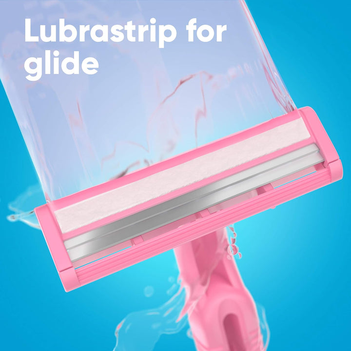 Venus Daisy Classic Disposable Razors for Women, 18 Count, Hair Removal for Women