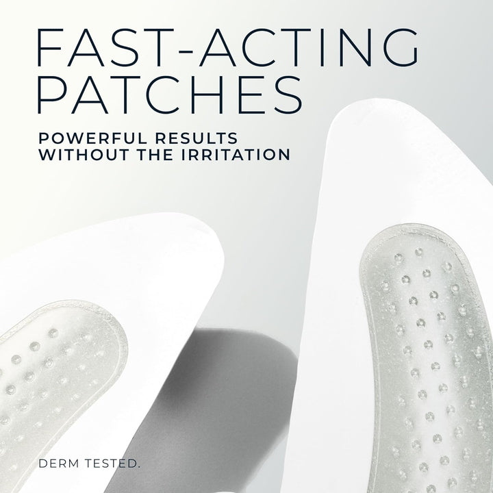 Retinol Correxion Deep Wrinkle Non-Invasive Targeted Patches with Hyaluronic Acid + Firming Peptides for Forehead, 11 Lines, Crow’S Feet and Laugh Lines, (6 Patches) with Retinol Eye Packette