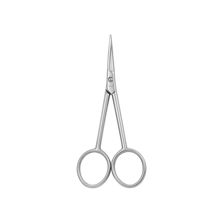 Premium Manicure Scissors Multi-Purpose Stainless Steel Cuticle Pedicure Beauty Grooming Kit for Nail, Eyebrow, Eyelash, Dry Skin Curved Blade 3.5 Inch