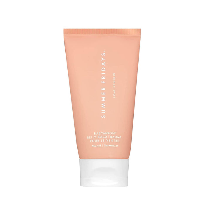 Babymoon Belly Balm - Nourishing Balm + Body Moisturizer Enriched with Calendula Oil + Vitamin E to Help Reduce the Appearance of Stretch Marks and Dry Skin (5 Fl Oz)